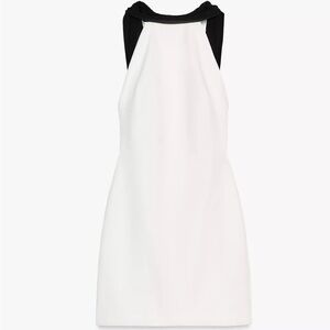 Zara Monochrome Backless Dress